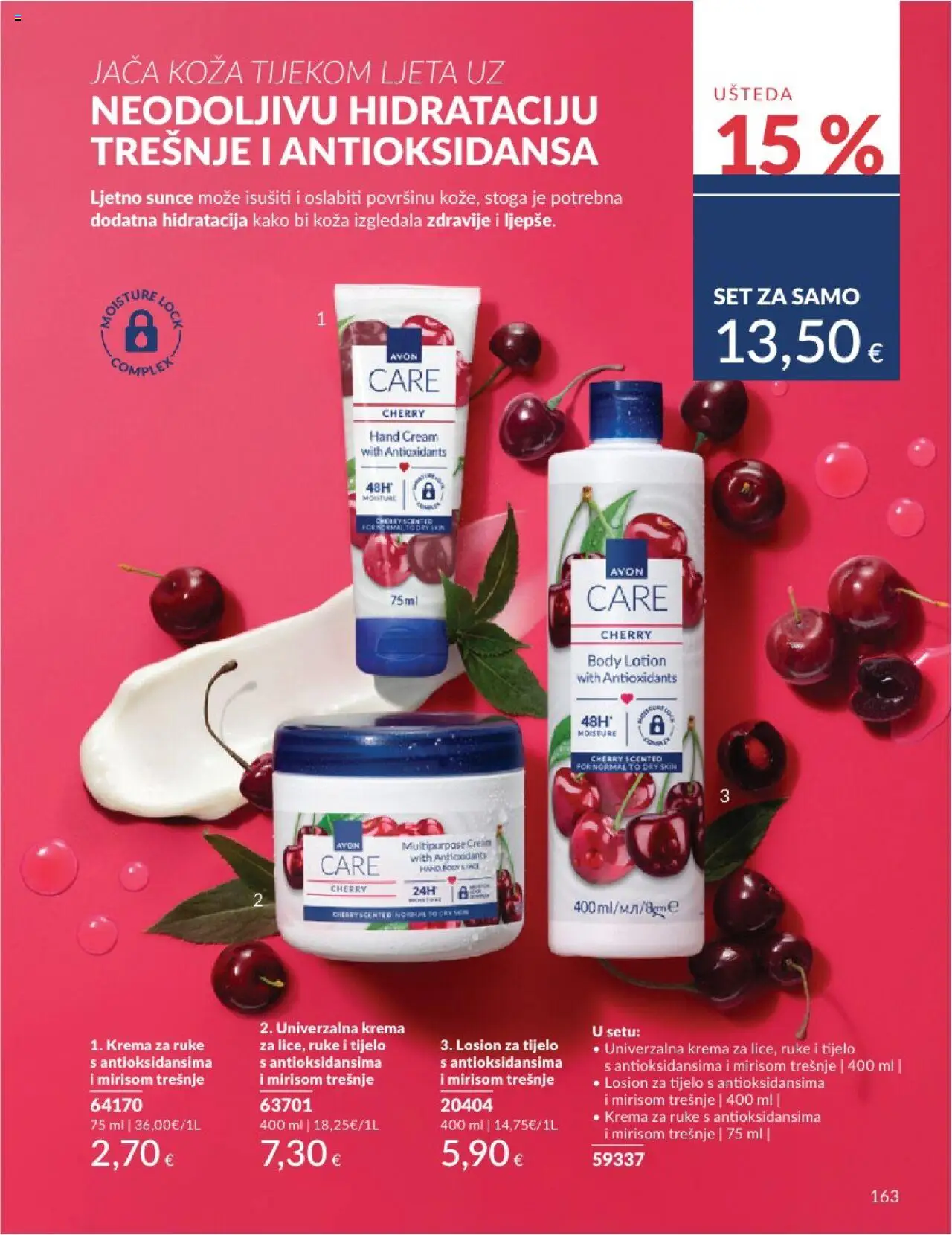 Avon katalog | vrijedi od 01.08.2025 | Stranica: 163 | Proizvodi: Krema za ruke, Krema