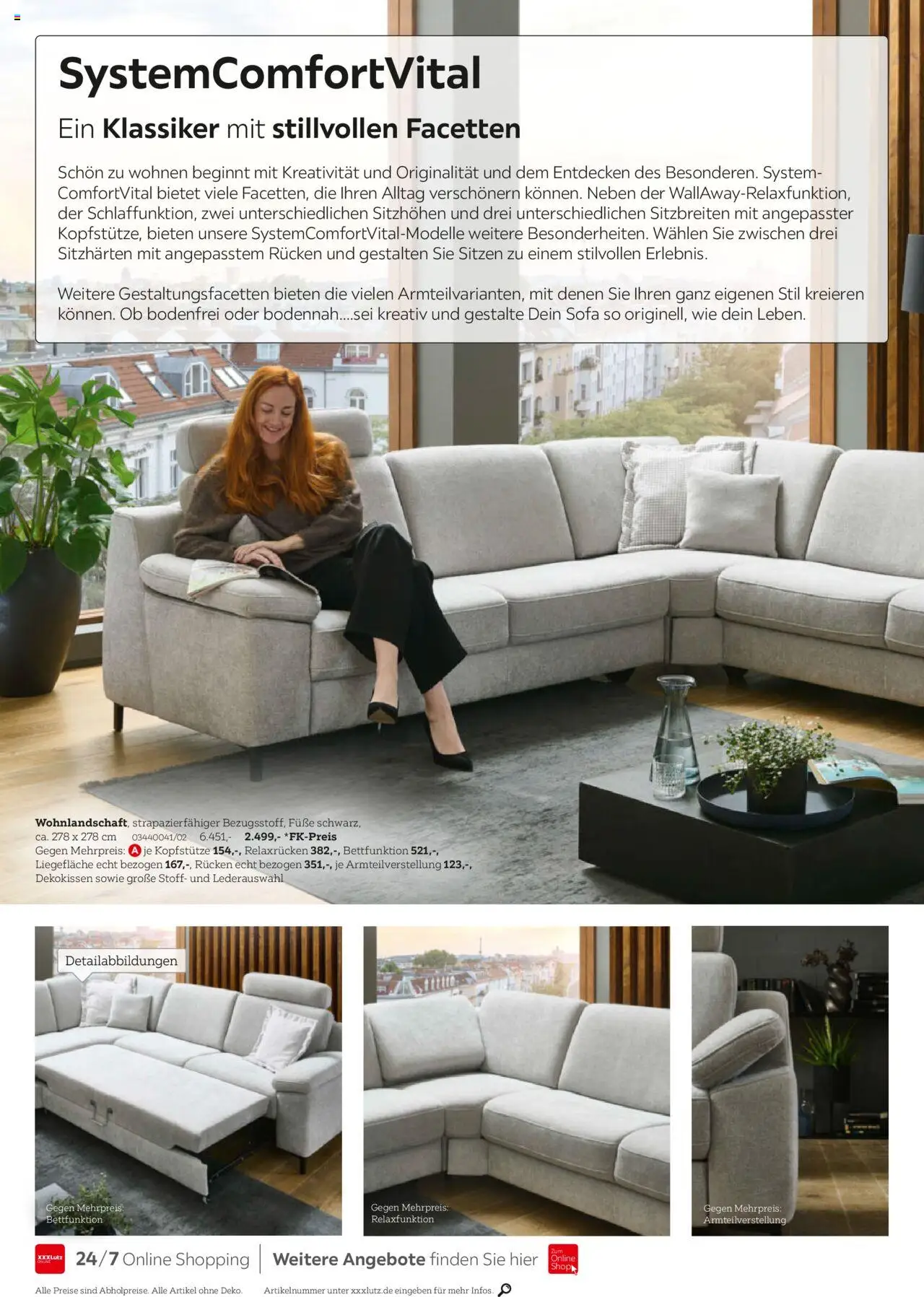 XXXL Lutz Beldomo Spezial - gültig ab dem 18.08.2025 | Seite: 6 | Produkte: Sofa