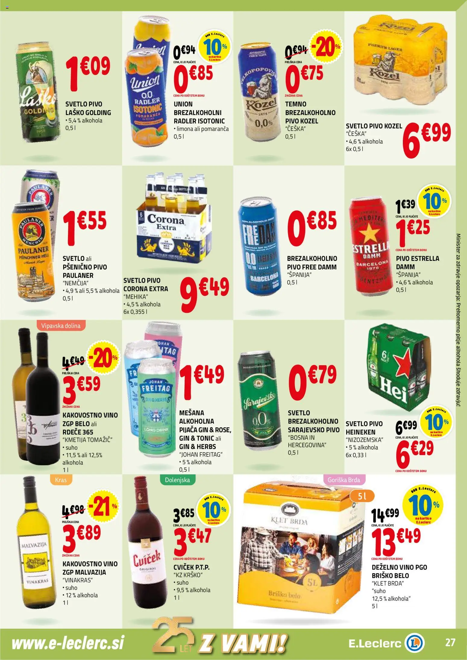 Novi E.leclerc katalog ponudbe – veljaven od 19.11.2025 | Stran: 27