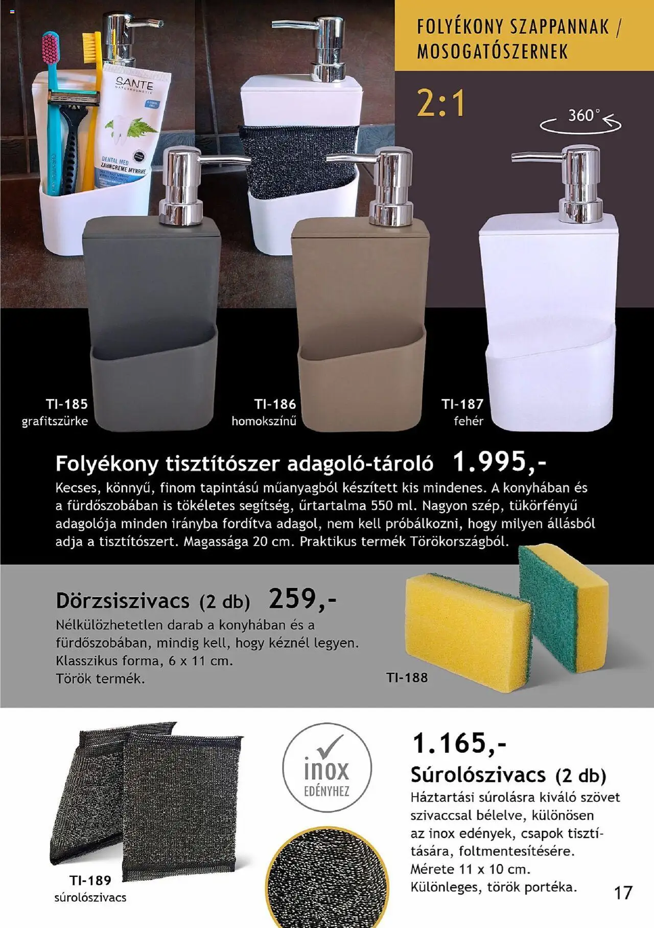 Betly akciós ujság - amely érvényes a következő dátumtól: 03.10.2025 | Oldal: 17