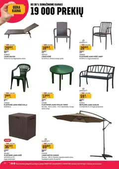 Senukai leidinys galioja nuo 15.04.2026 | Puslapis: 10 | Prekių: Gultas, Lauko gultas, Skėtis, Dėžė