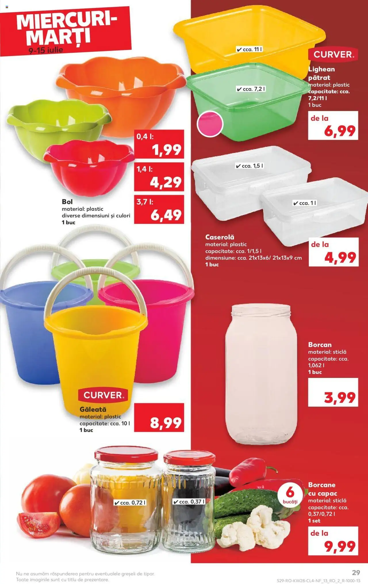 Catalog Kaufland - Galați Nonfood – valabil de la 09.07.2025 | Pagină: 29 | Produse: Borcan