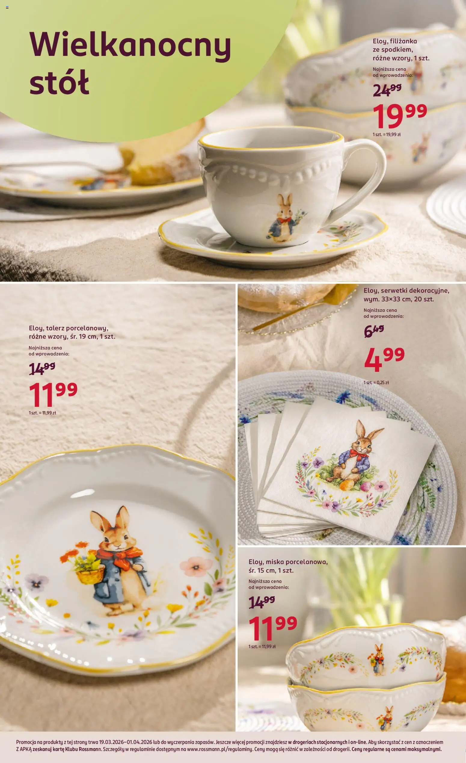 Rossmann gazetka od 26.03.2026 | Strona: 8 | Produkty: Stół