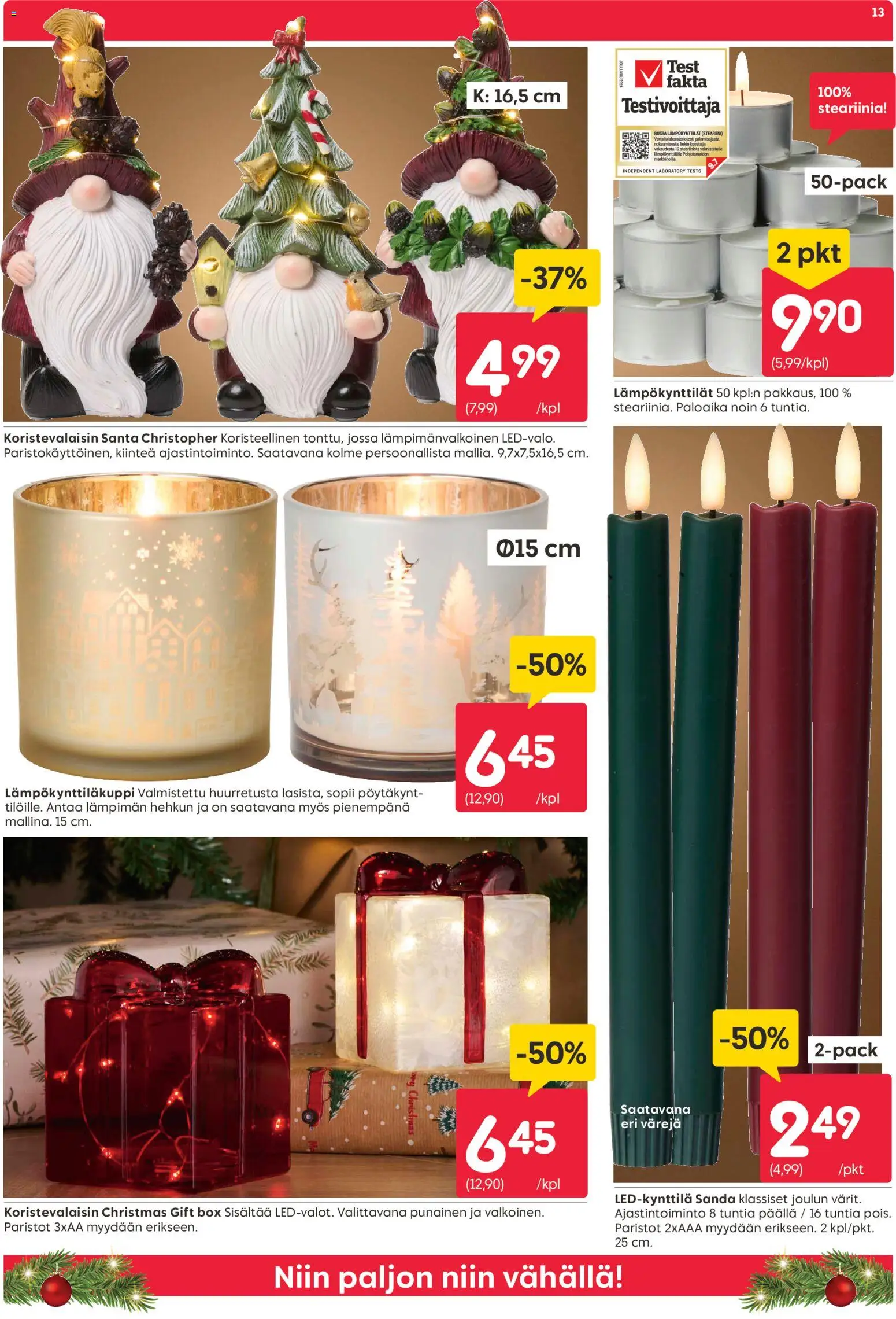 Rusta tarjoukset – voimassa 01.12.2025 alkaen | Sivu: 13