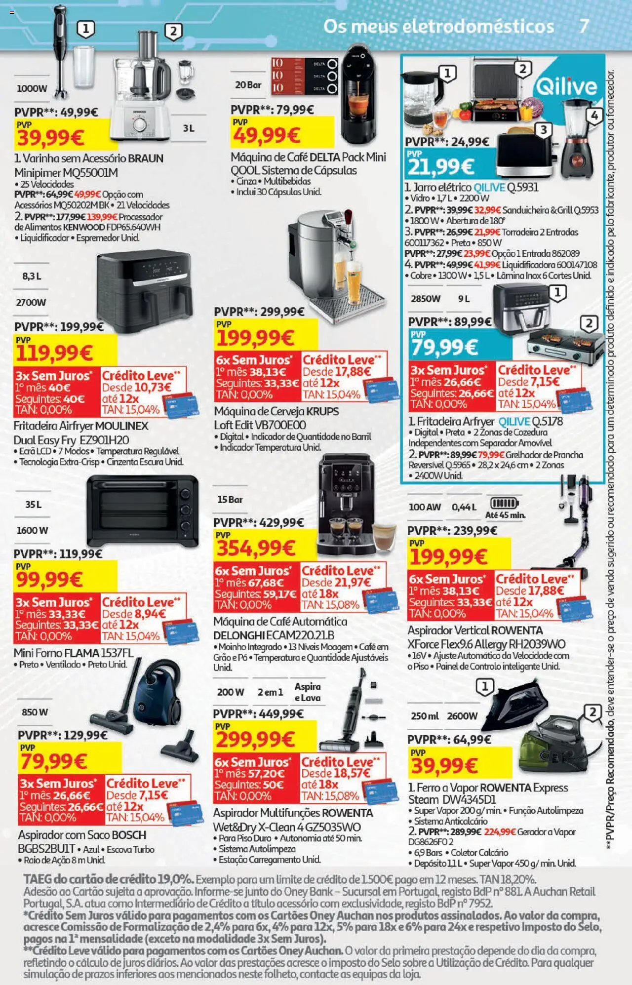 Auchan - Regresso às Aulas │ válido de 06.08.2025 | Página: 26 | Produtos: Forno, Sanduicheira, Torradeira, Cerveja