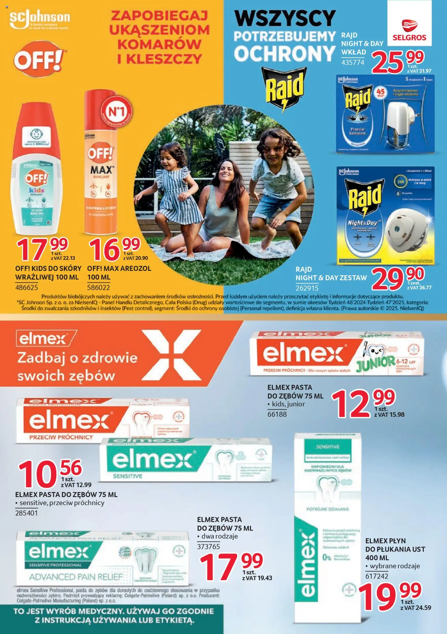 Selgros cash&carry - Markowe Produkty od 09.04.2026 | Strona: 21 | Produkty: Pasta do zębów, Płyn do płukania ust