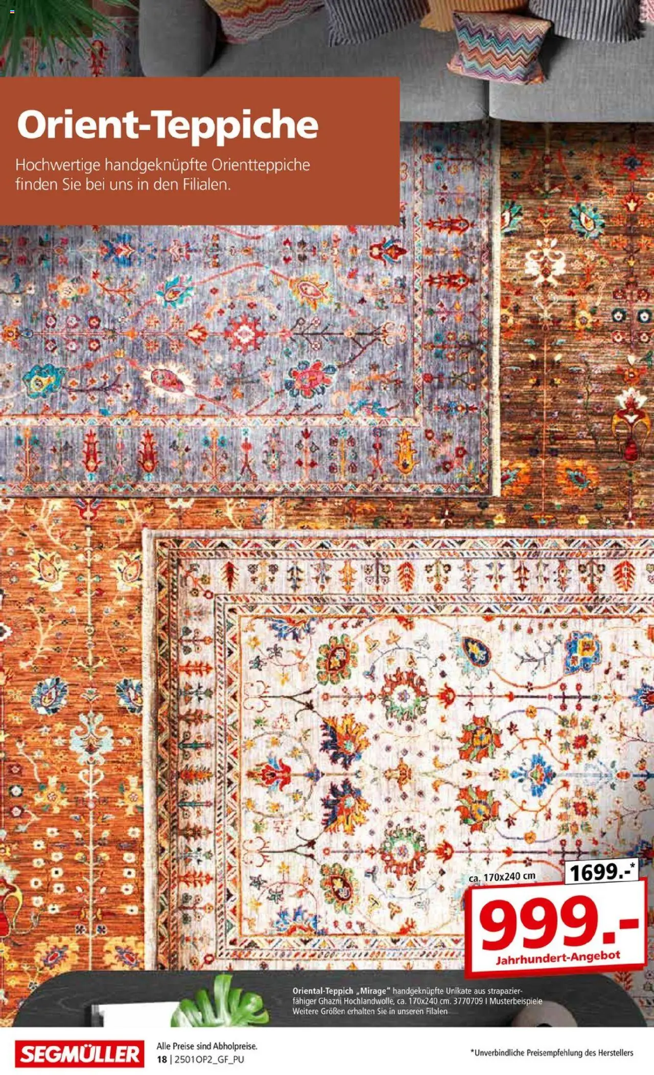 Segmüller Teppich Spezial – gültig ab 01.09.2025 | Seite: 18