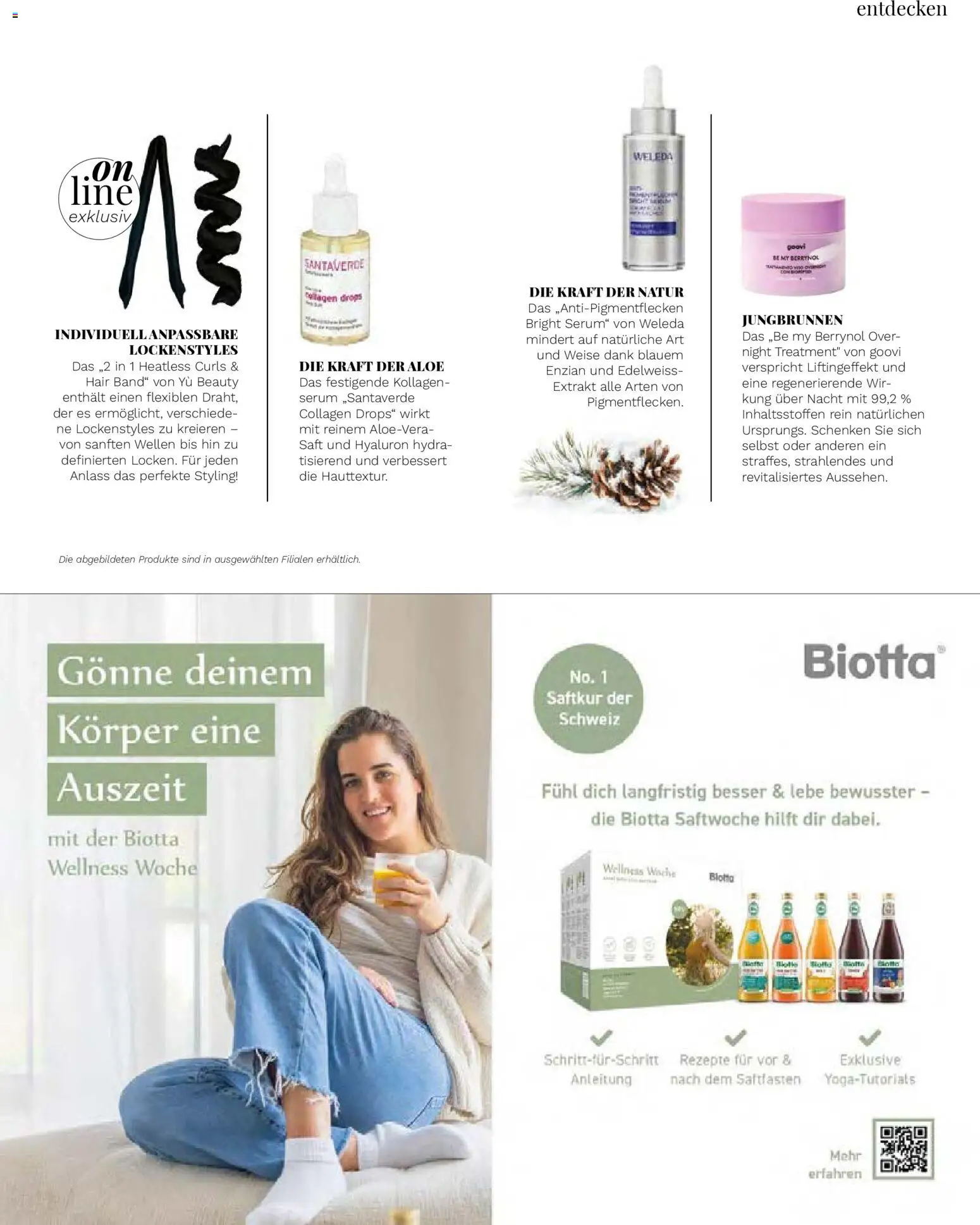 Müller Magazin – gültig ab 14.11.2025 | Seite: 49 | Produkte: Serum, Saft