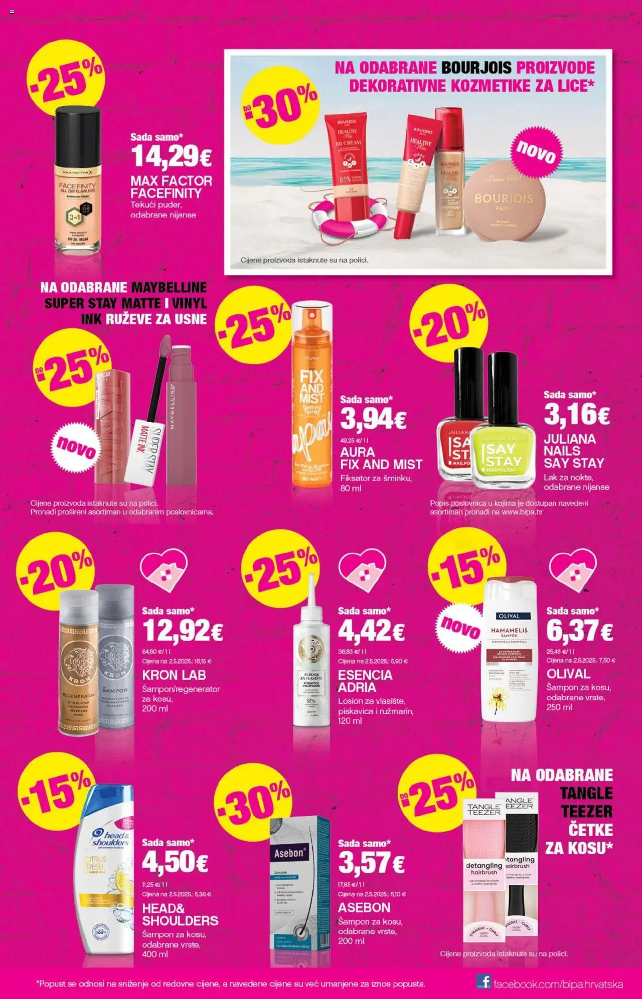 Bipa katalog | vrijedi od 21.08.2025 | Stranica: 10 | Proizvodi: Šampon, Regenerator, Maybelline