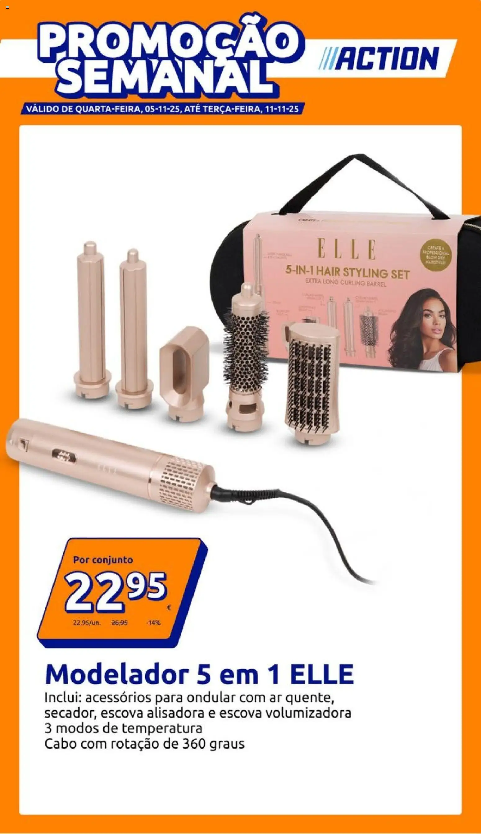 Action - Action PT week 45 2025 │ válido de 05.11.2025 | Página: 1 | Produtos: Cabo