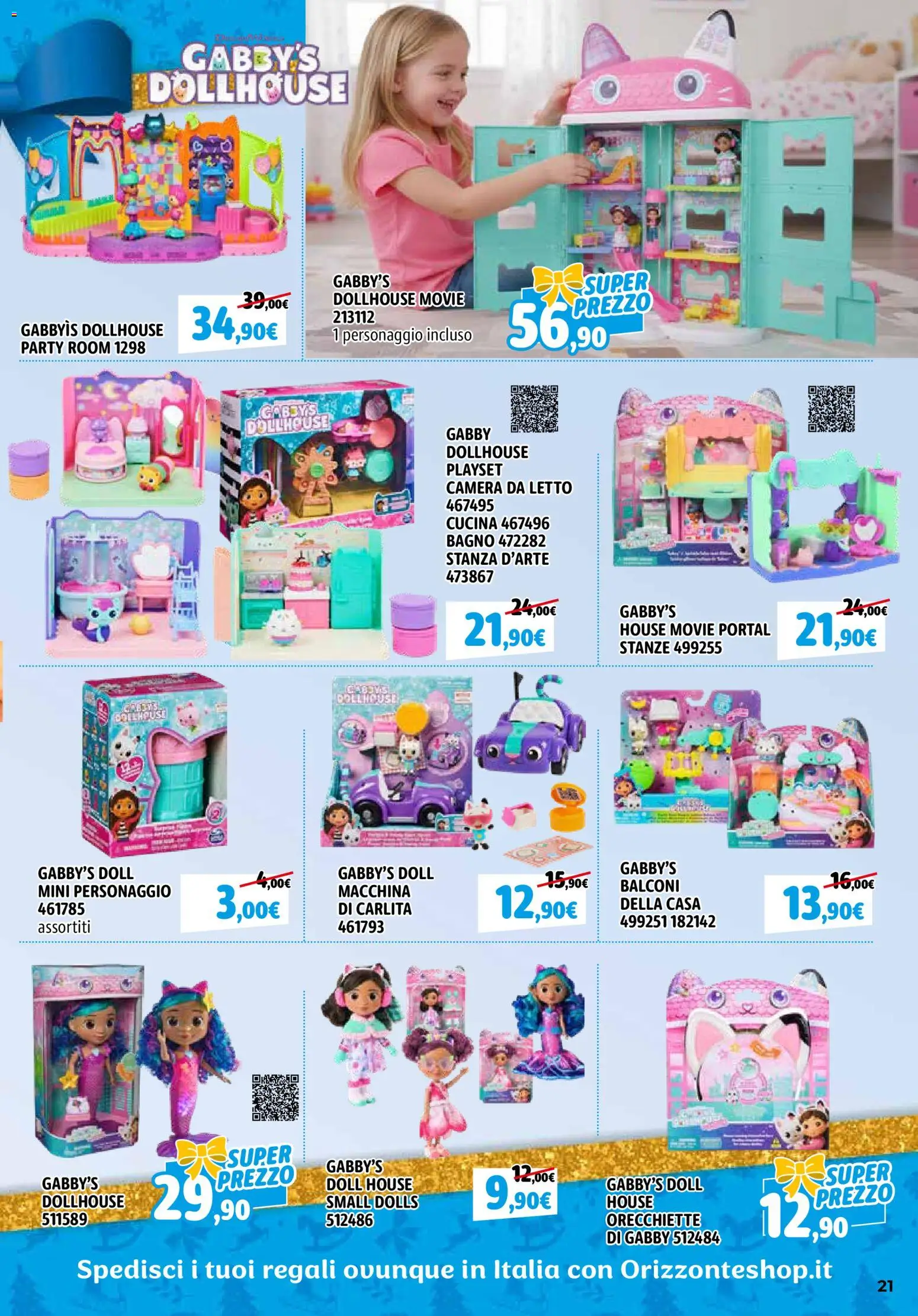 Volantino Orizzonte del 27.11.2025 | Pagina: 21 | Prodotti: Orecchiette, Letto, Bagno