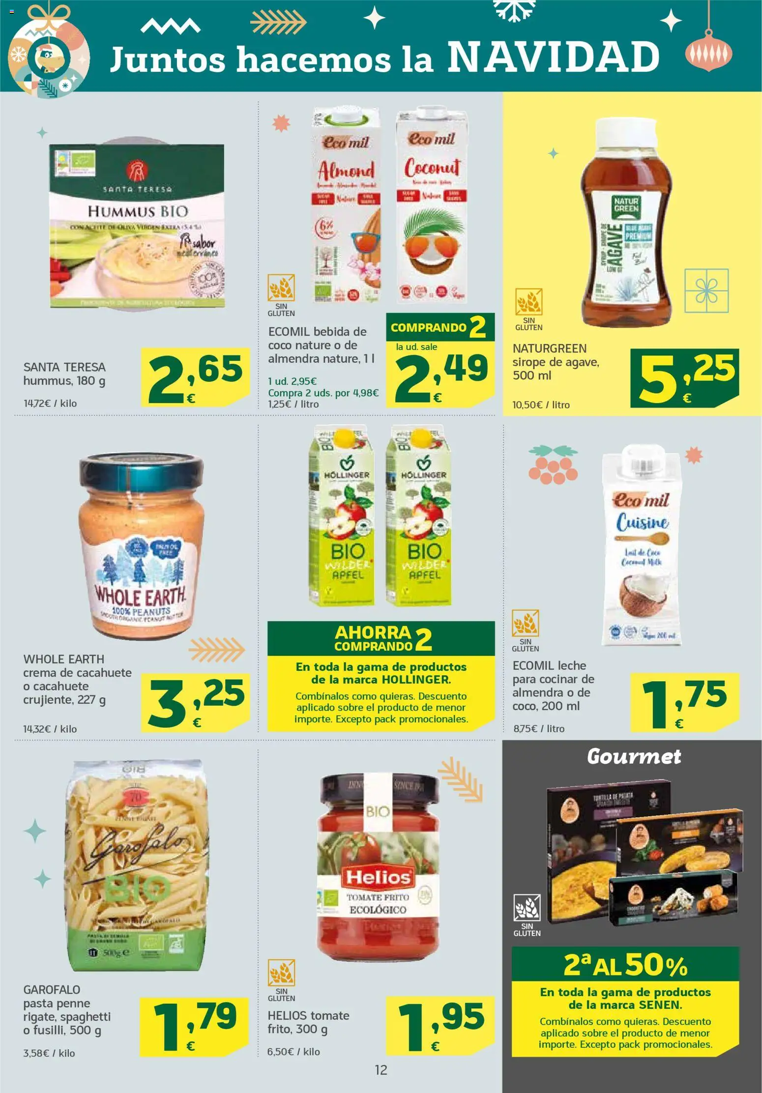 HiperDino folleto │ válido desde el 25.11.2025 | Página: 12 | Productos: Leche, Τυρόπιτα, Pasta, Crema