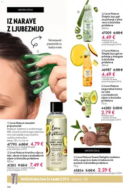 Oriflame katalog akcije – veljaven od 19.11.2025 | Stran: 146 | Izdelki: Gel za prhanje, Krema, Olje, Milo