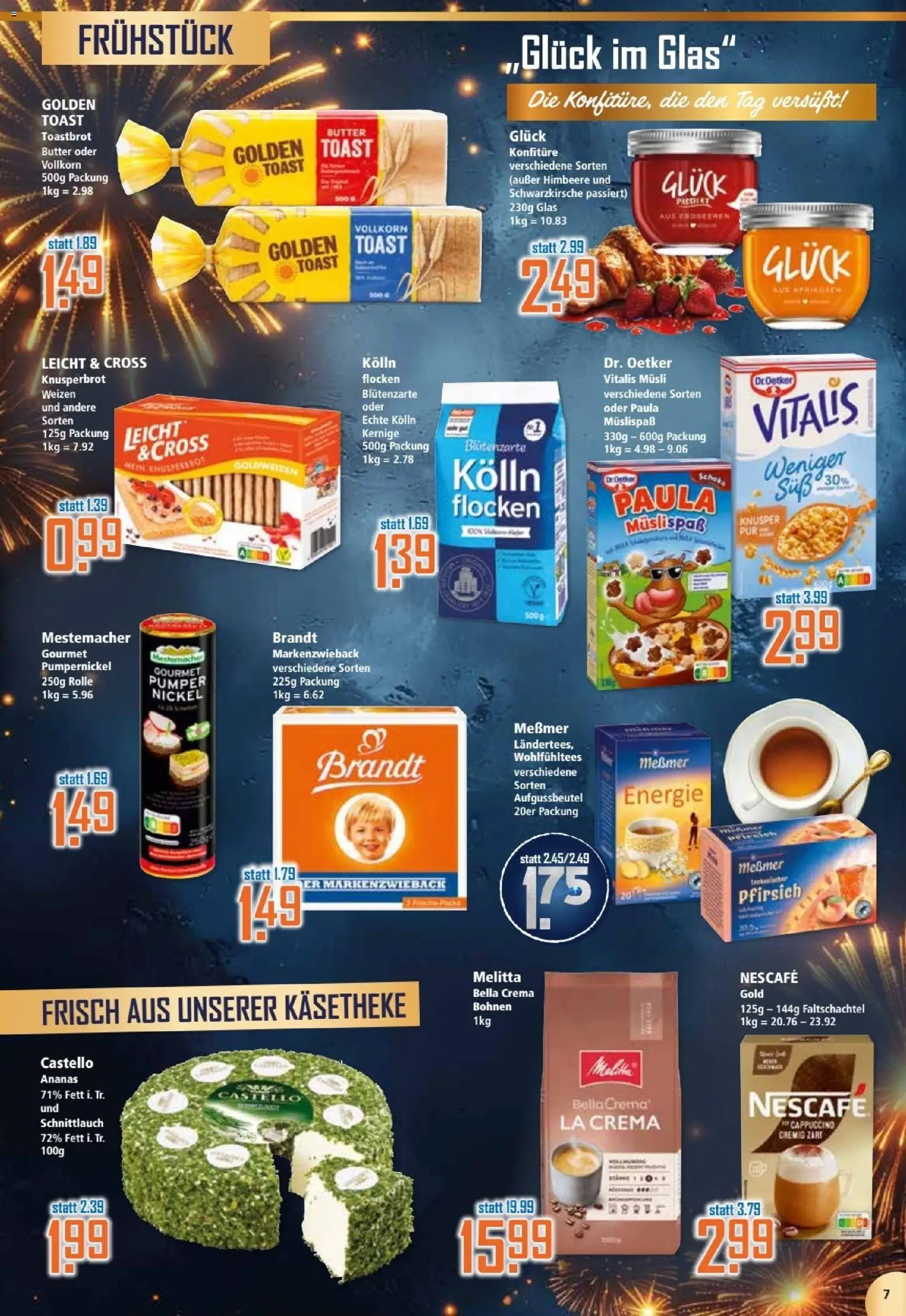 Klaas & Kock Prospekt – gültig ab 29.12.2025 | Seite: 7 | Produkte: Melitta, Butter, Ananas, Pfirsich