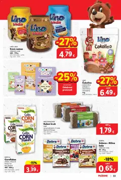 Katalog Plodine - Pregled kataloga iz trgovine Plodine, vrijedi od 11.03.2026 | Stranica: 33 | Proizvodi: Kruh, Čokolada, Dječja hrana, Čokolino