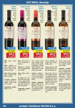 Vrutak - Katalog - Pregled kataloga iz trgovine Vrutak, vrijedi od 01.11.2025 | Stranica: 264 | Proizvodi: Miris, Meso, Pizza, Vino