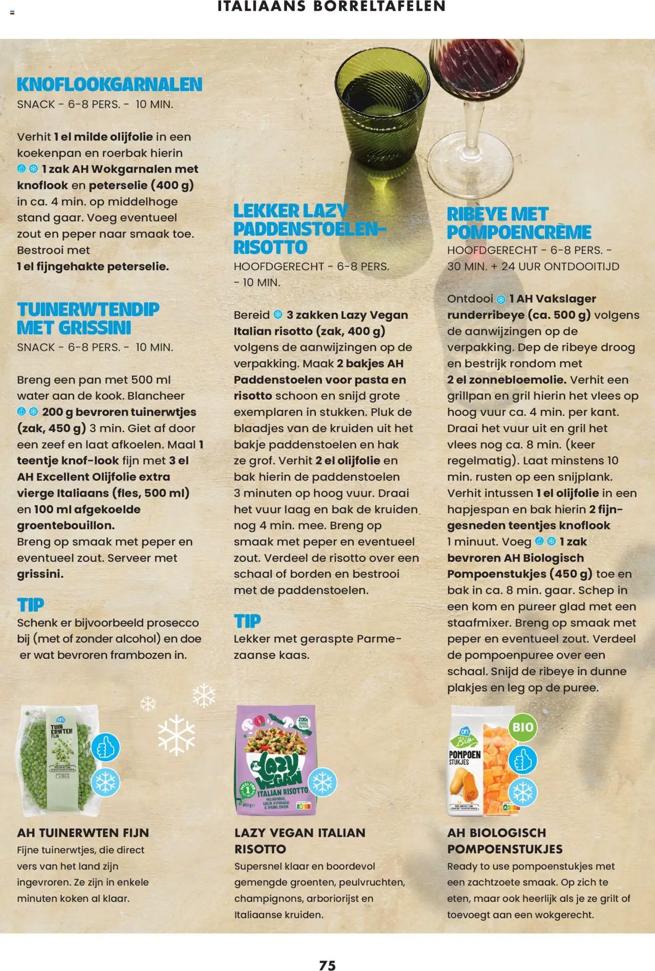  | Pagina: 75 | Producten: Kisperec, Olijfolie, Knoflook, Peper