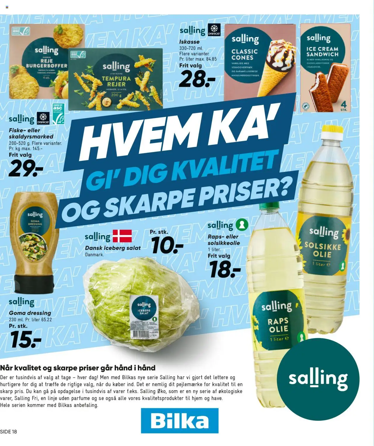 Bilka tilbudsavis – gyldig fra 12.09.2025 | Side: 20 | Produkter: Touca, Salat, Dressing, Rejer