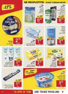 K PLUS MINI MOZZARELLA SIR, Mini mozzarella sir polutvrdi, 125g - Pregled kataloga iz trgovine Konzum, vrijedi od 21.01.2026 | Stranica: 16