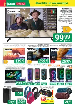 Jager katalog akcije – veljaven od 11.02.2026 | Stran: 10 | Izdelki: Prenosni racunalnik, Radio, Zvocnik, Karaoke