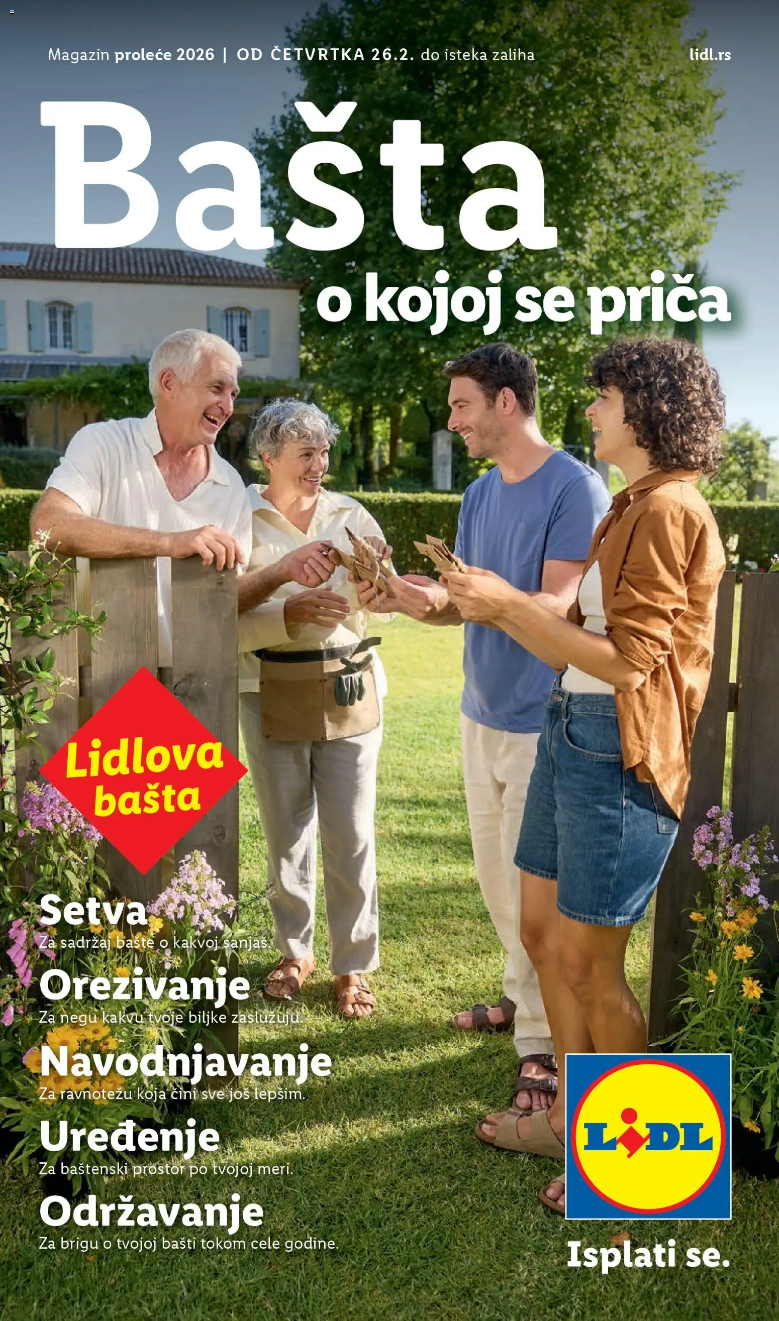 Lidl katalog - važi od 26.02.2026 | Strana: 1