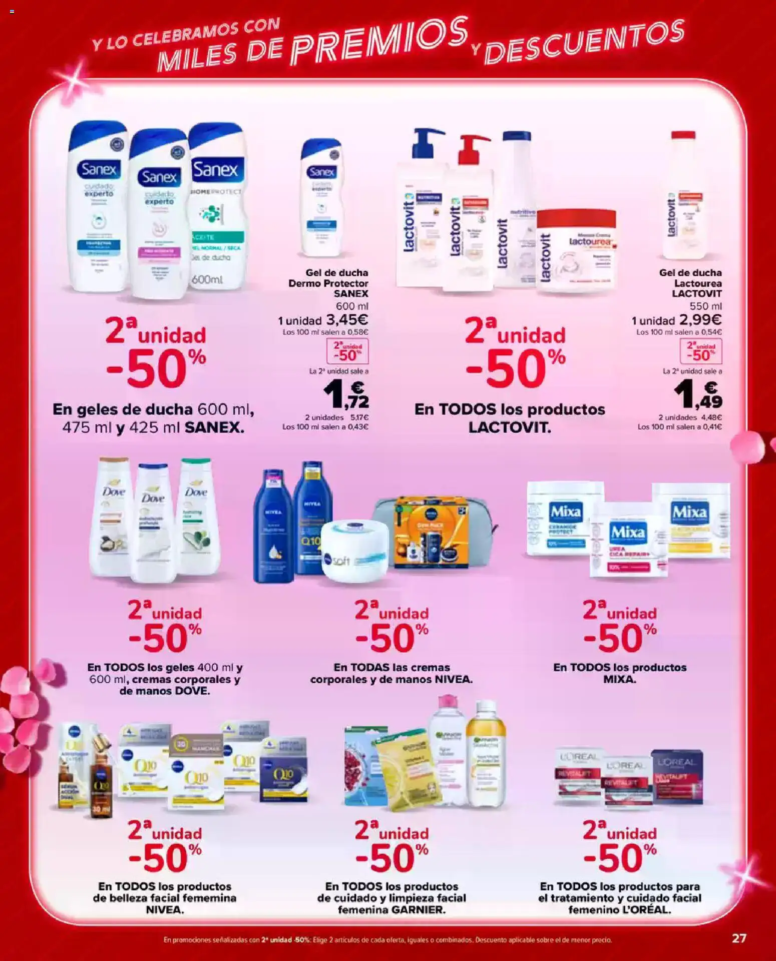 Carrefour Market folleto │ válido desde el 23.04.2026 | Página: 27 | Productos: Gel de ducha, Aceite, Ducha