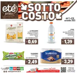 Anteprima del volantino Eté Prime catalogo valido a partire dal 11.11.2025