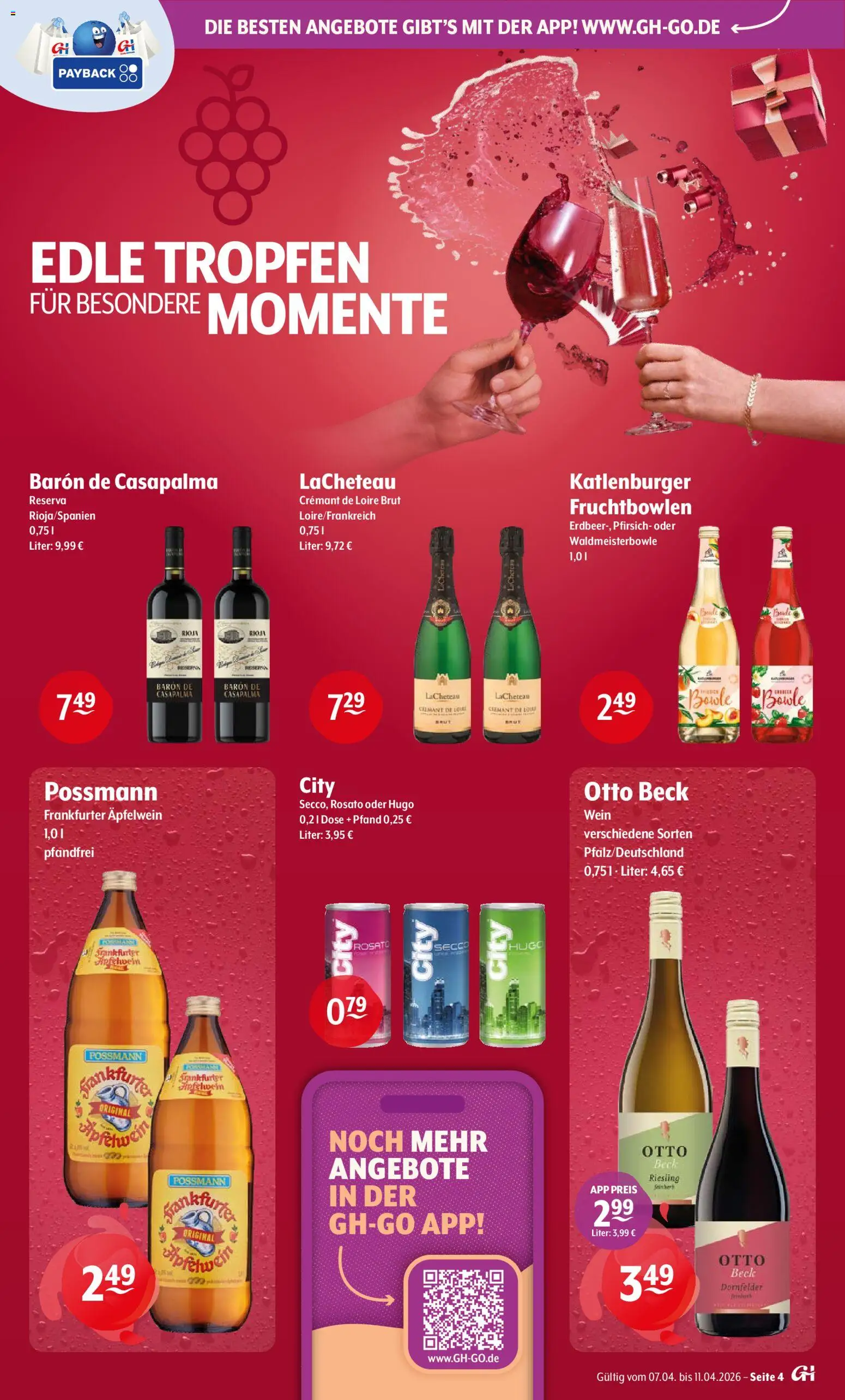 Trink und Spare Prospekt | 07.04.2026 | Wie erhält man einen begrenzten Rabatt? | Deutschland