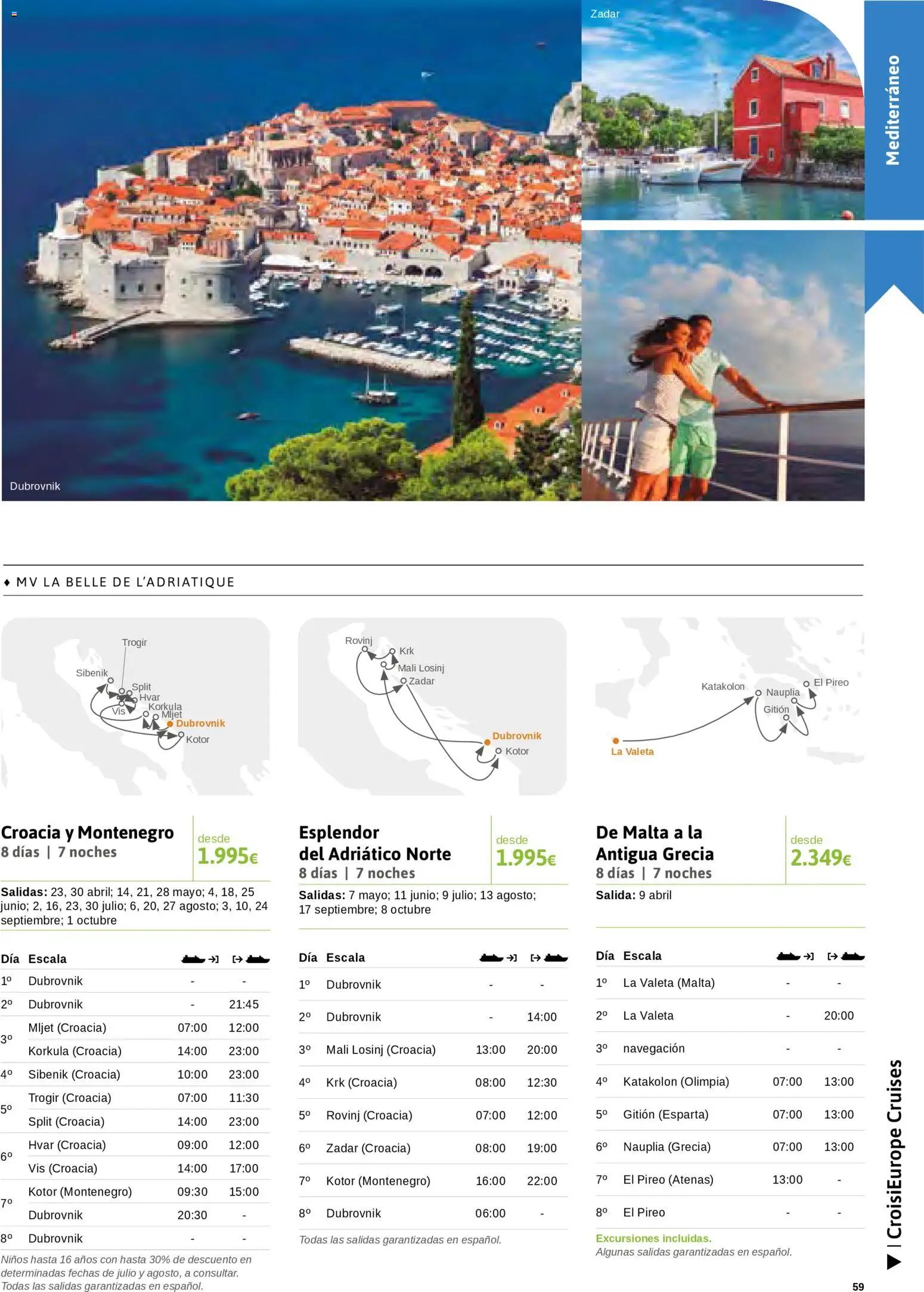 Viajes El Corte Inglés Cruceros marítimos │ válido desde el 01.01.2026 | Página: 60 | Productos: Navegación