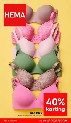 Hema folder - Voorbeeld van een folder van Hema, geldig van 16.03.2026