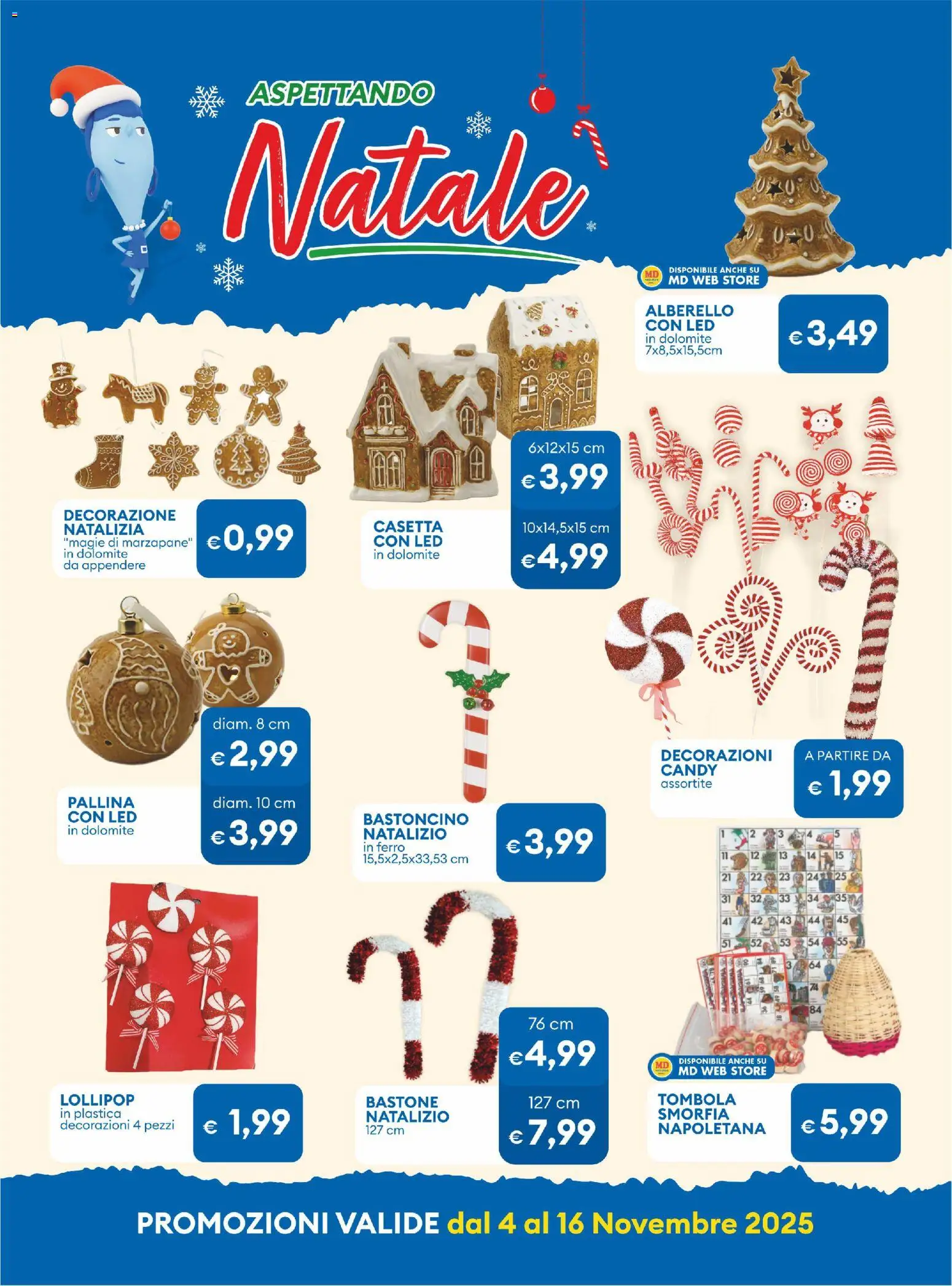 Volantino MD Discount del 04.11.2025 | Pagina: 32 | Prodotti: Decorazioni