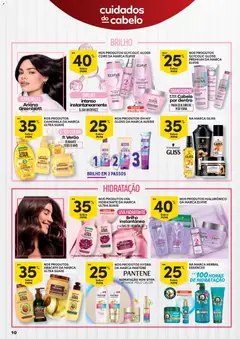 Pré-visualização Continente Beleza Inspira-te na verdadeira beleza válido de 21.04.2026 | Página: 10 | Produtos: Gloss, Louro, Abacate, Creme