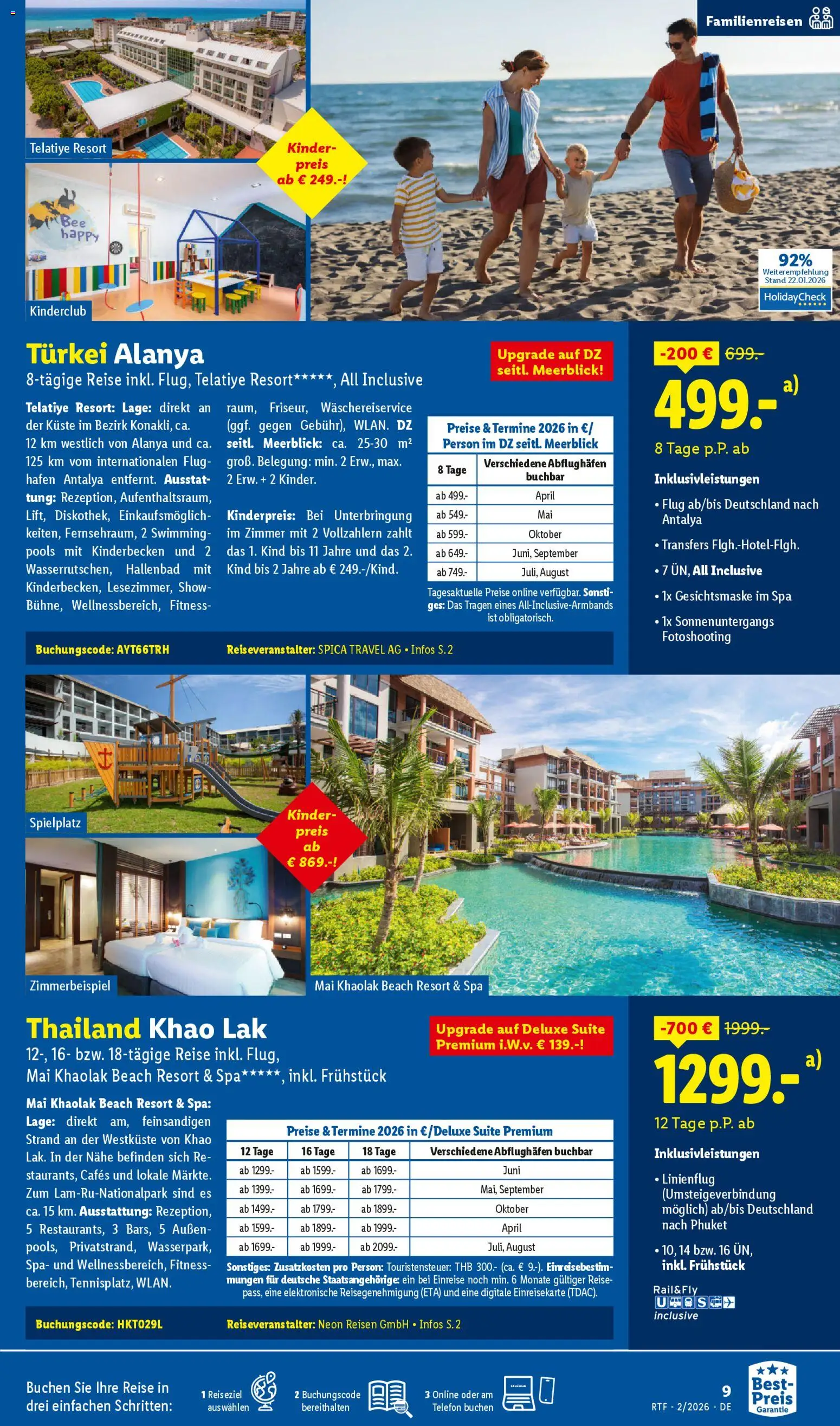 Lidl Reisen Prospekt 	 – gültig ab 14.02.2026 | Seite: 9 | Produkte: Gesichtsmaske, Telefon