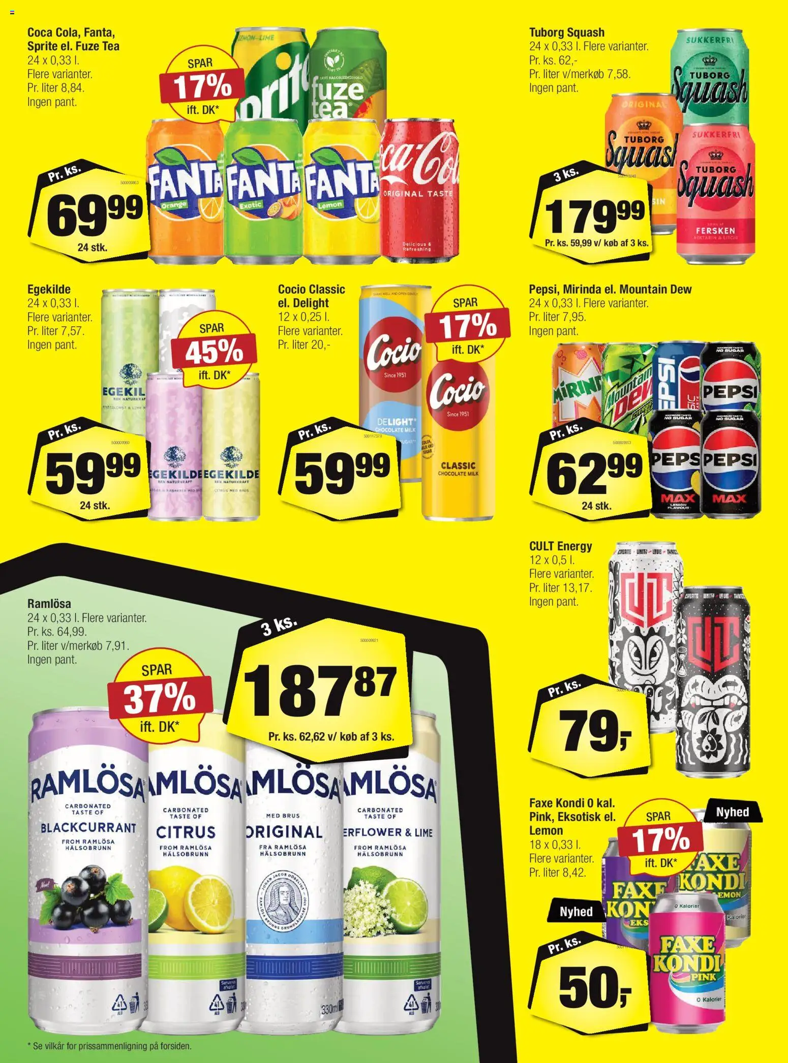 Calle tilbudsavis – gyldig fra 29.04.2026 | Side: 27 | Produkter: Lime, Fanta, Faxe Kondi, Pepsi