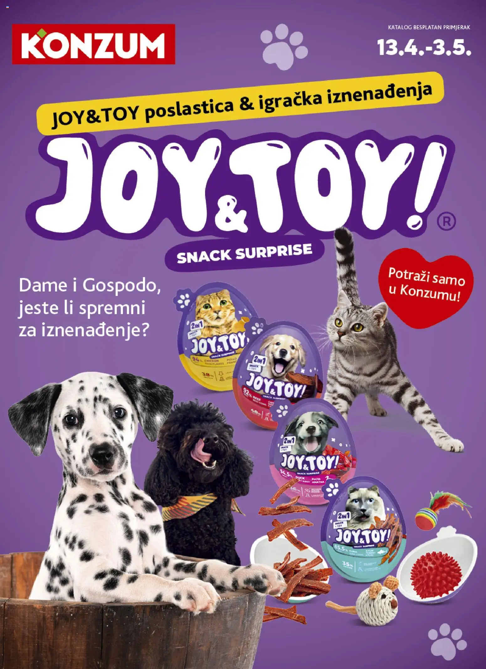 Konzum katalog | vrijedi od 13.04.2026 | Stranica: 1 | Proizvodi: Tuna