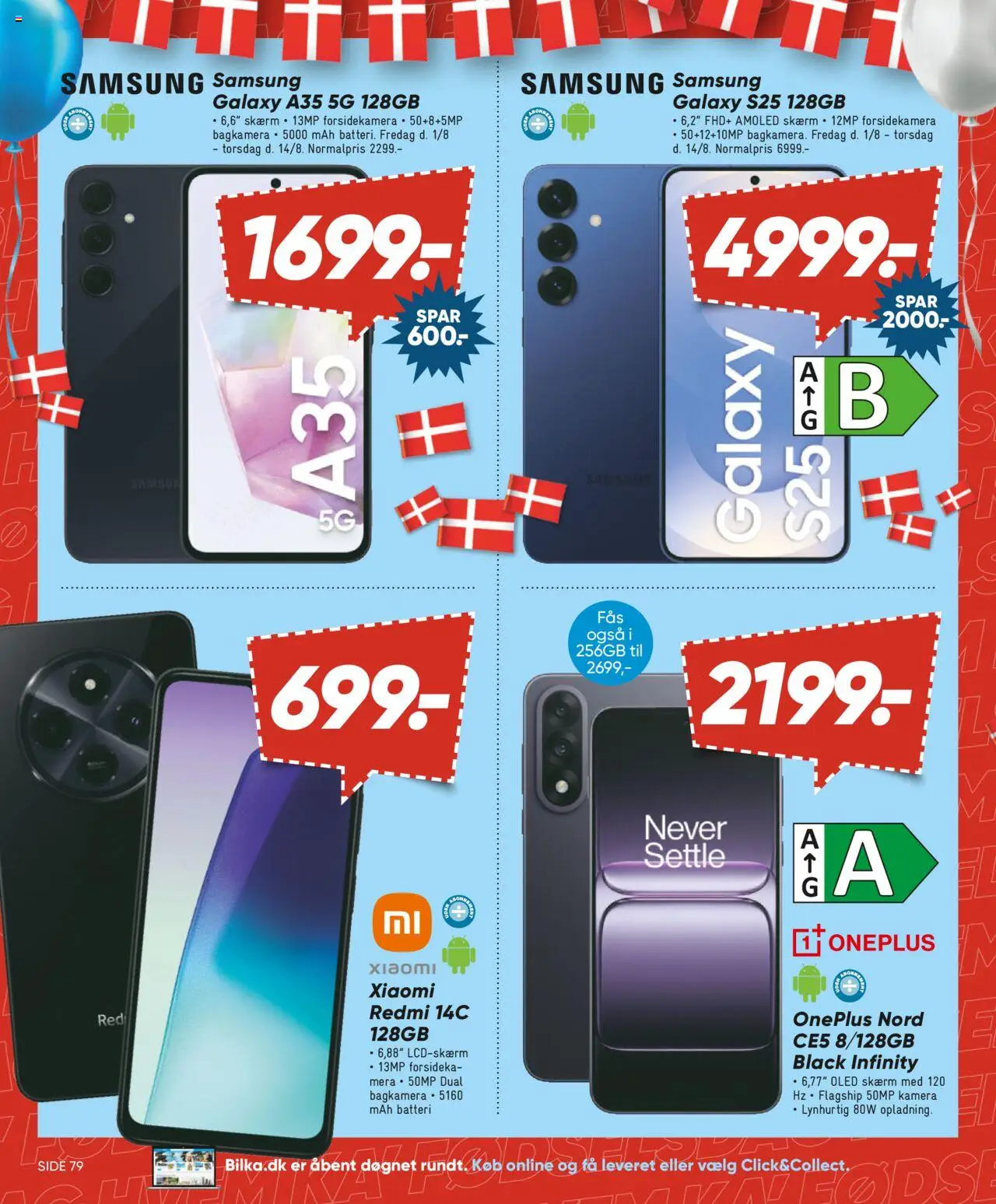 Bilka Tilbudsavis gyldig fra 01.08.2025 | Side: 34 | Produkter: Skærm, Batteri, Kamera