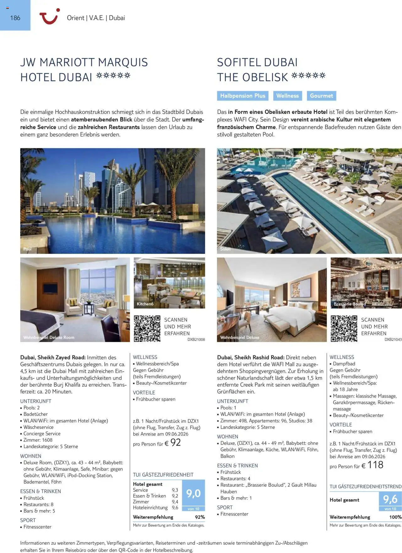 TUI Prospekt  Asien, Afrika, Orient & Indischer Ozean 2025/26 	 – gültig ab 01.11.2025 | Seite: 186 | Produkte: Babybett, Föhn