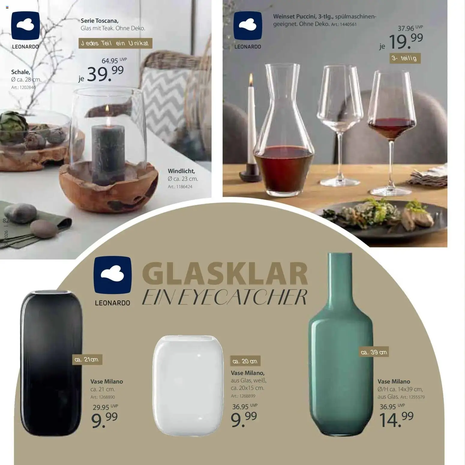 Zurbrüggen Frühlings-Boten für dein zuhause – gültig ab 14.04.2026 | Seite: 80 | Produkte: Vase