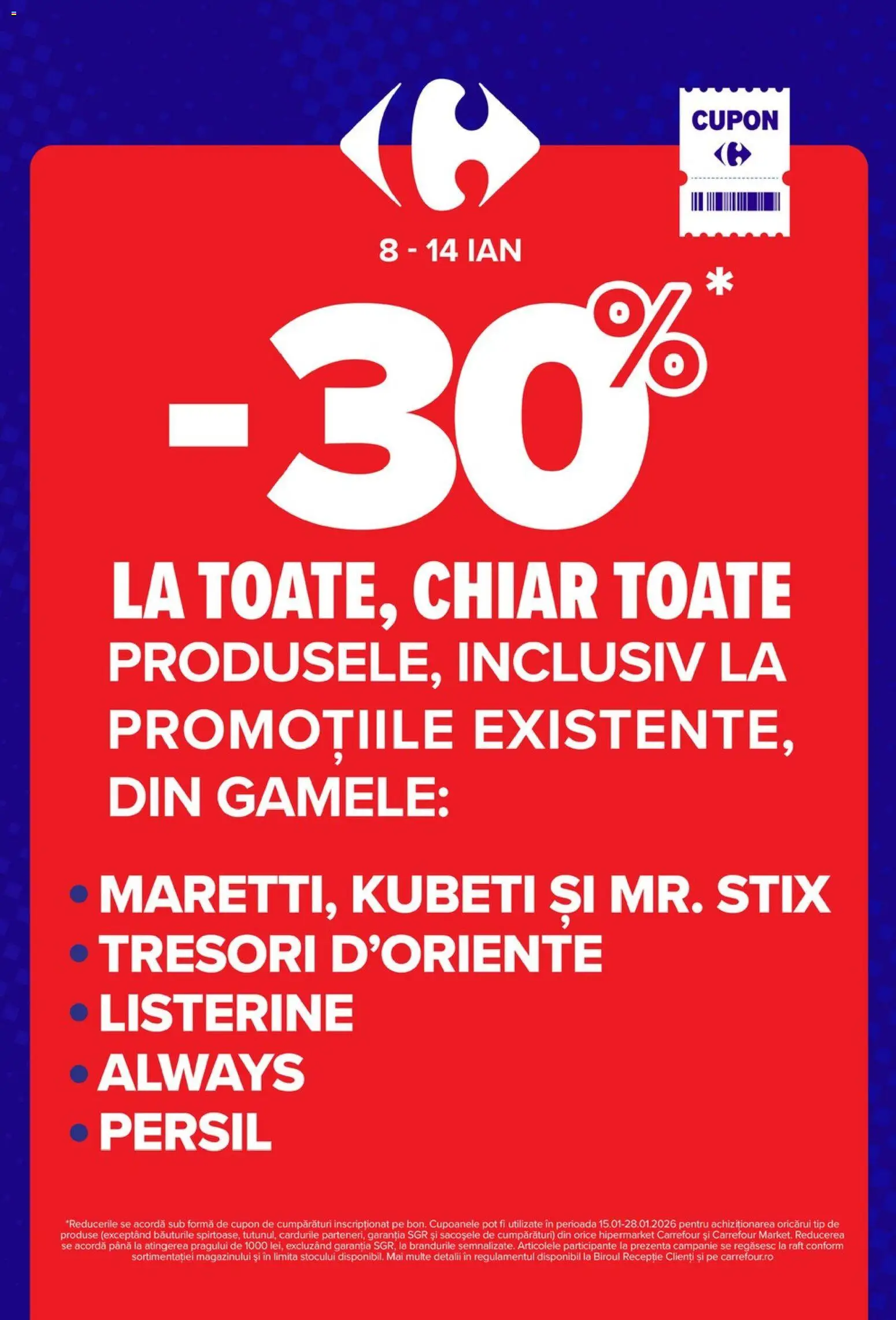 Noul catalog Carrefour – valabil de la 08.01.2026 | Pagină: 3 | Produse: Raft