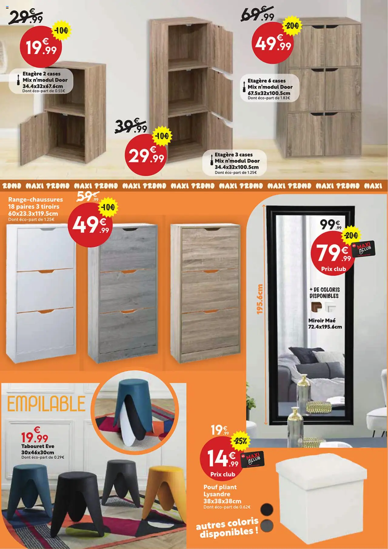  | Page: 4 | Produits: Étagère, Tiroirs, Miroir