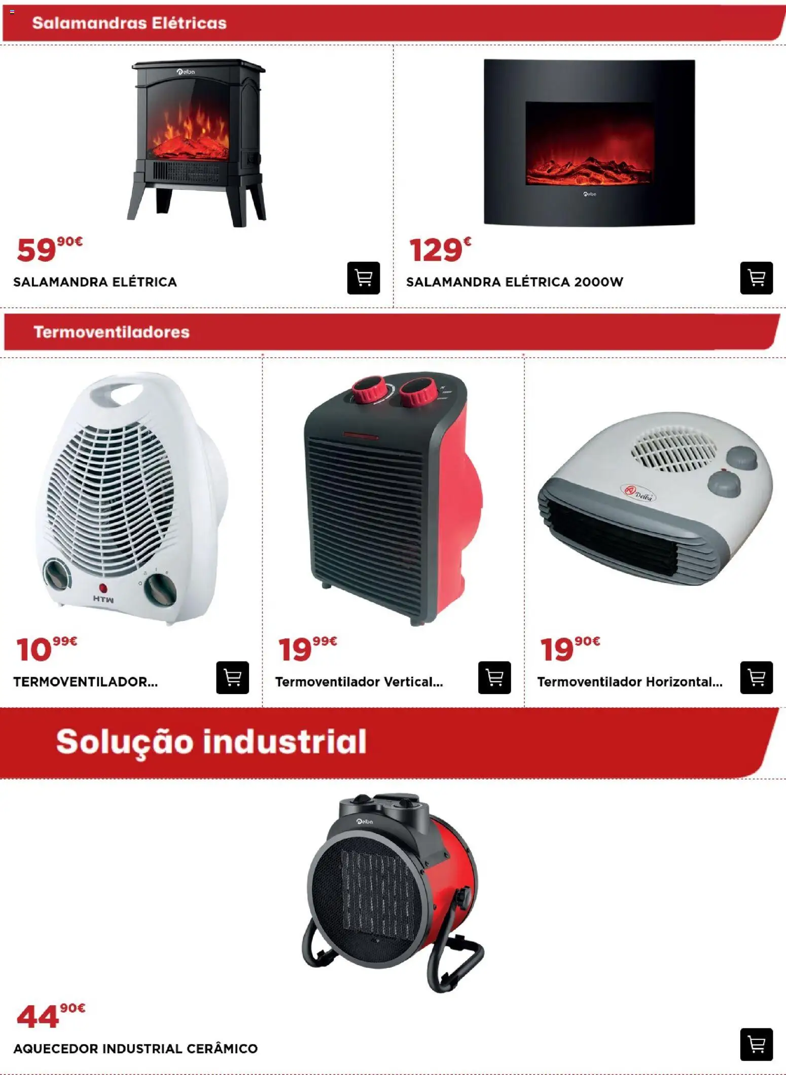 BricoMarché - Catálogo Aquecimento 12p │ válido de 06.11.2025 | Página: 7 | Produtos: Aquecedor