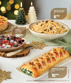 Pré-visualização Folhado de espinafres com queijo de cabra e noz, Puff pastry with spinach, goat cheese and walnut. válido de 05.12.2025 | Página: 5 | Produtos: Espinafres, Puff, Polvo, Massa