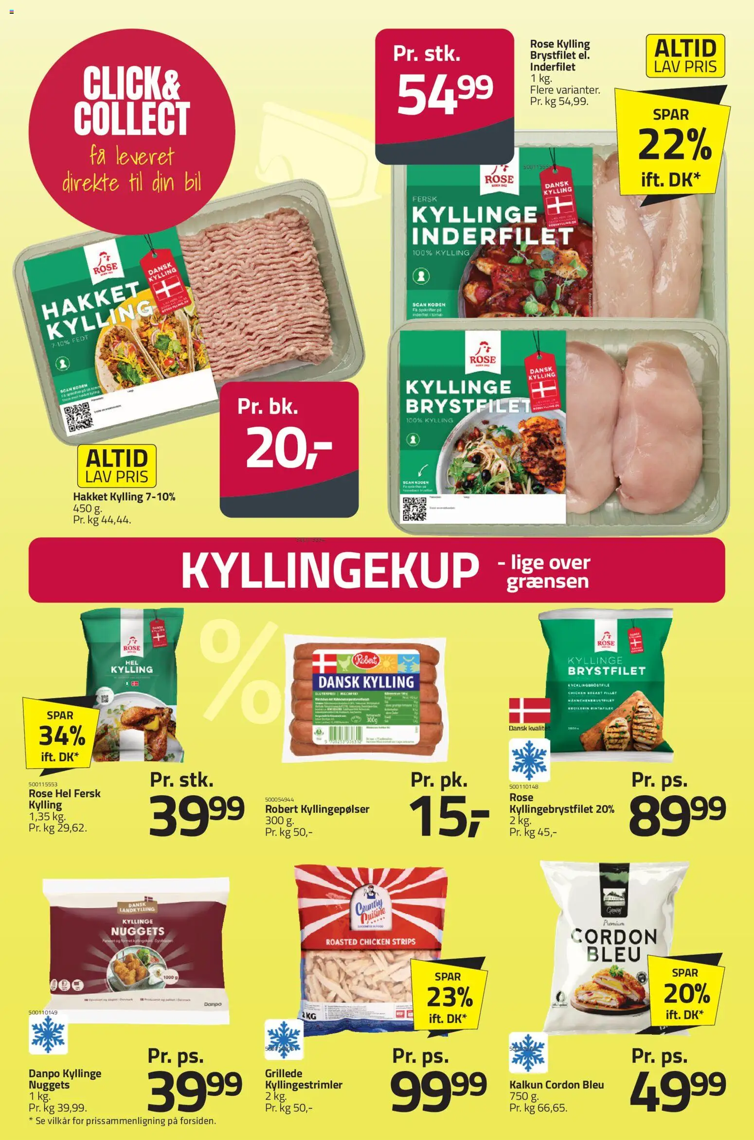 Fleggaard tilbudsavis – gyldig fra 02.01.2026 | Side: 7 | Produkter: Nuggets, Kalkun, Kyllingepølser