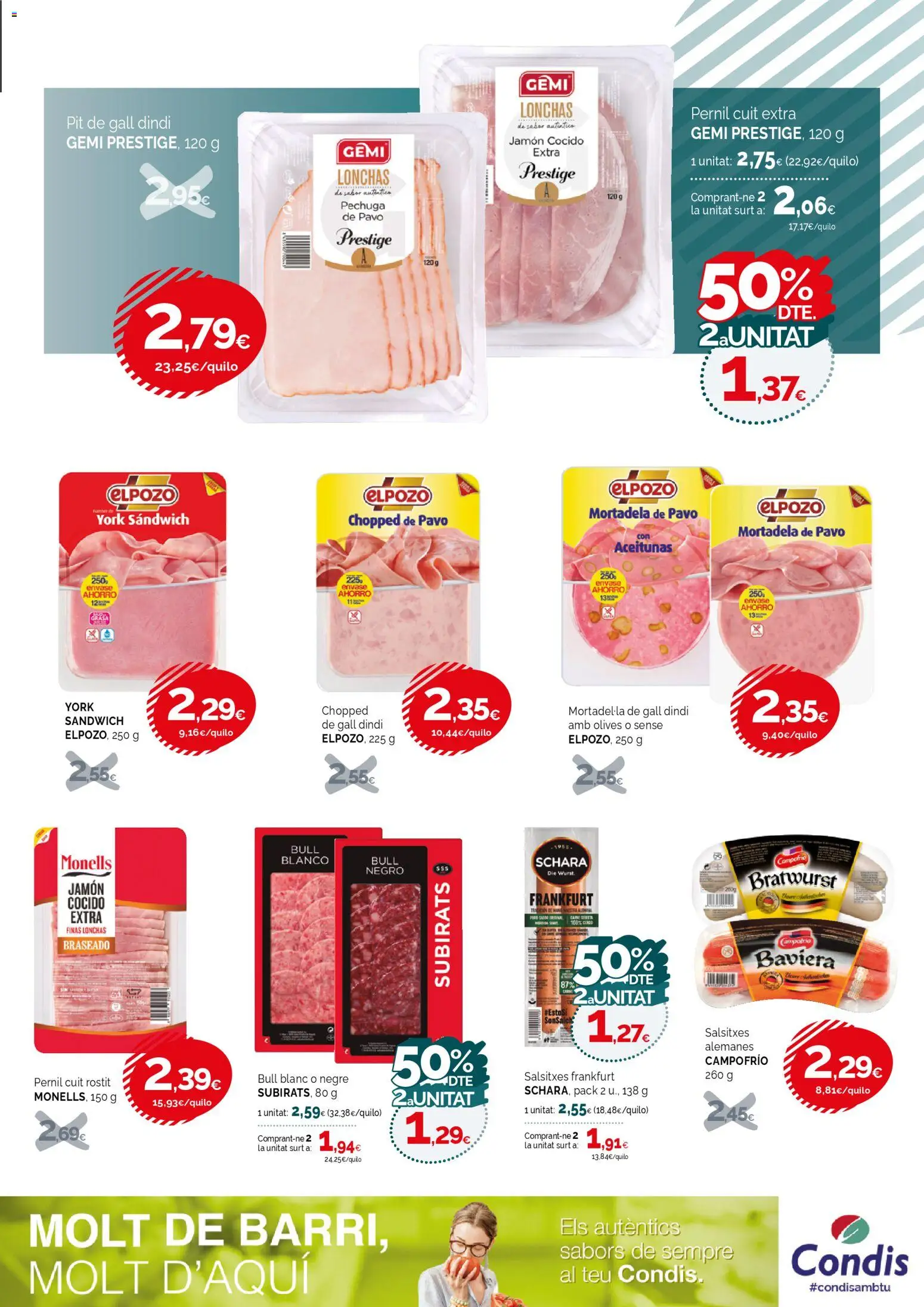 Condis folleto life │ válido desde el 05.11.2025 | Página: 3 | Productos: Jamón, Jamón cocido, Mortadela
