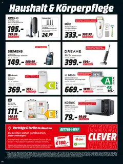 Saturn Prospekt 	 - gültig ab dem 21.07.2025 | Seite: 14 | Produkte: Siemens, Mikrowelle, Grill, Kühlschrank