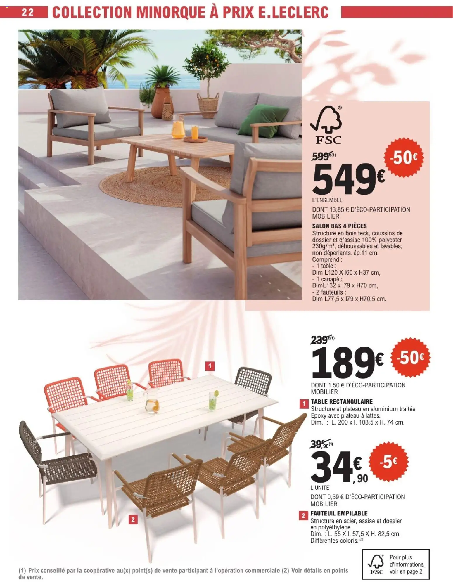 {H1} | Page: 22 | Produits: Plateau, Canapé, Fauteuil, Table