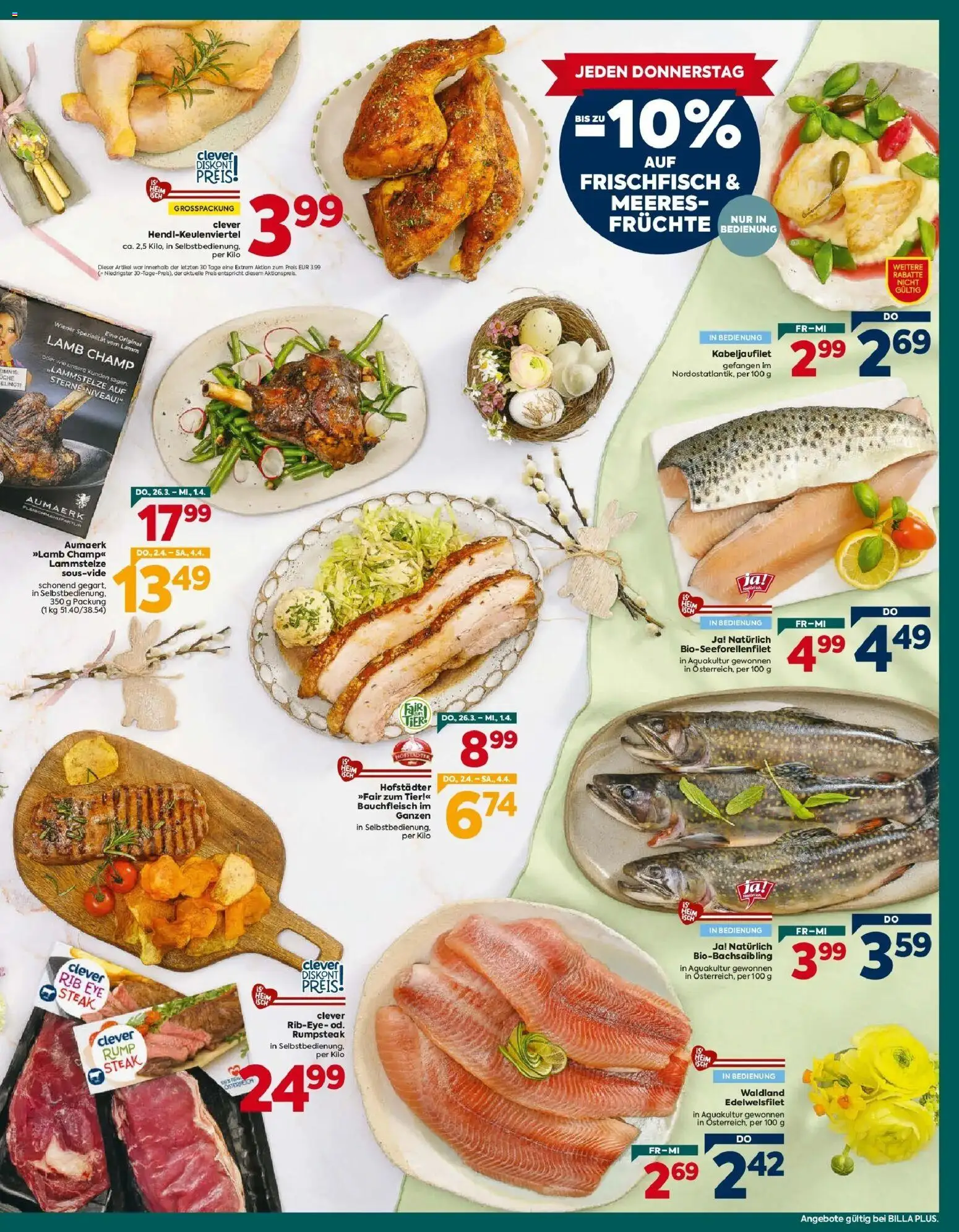 Billa Plus Flugblatt - Burgenland gültig ab 26.03.2026 | Seite: 9