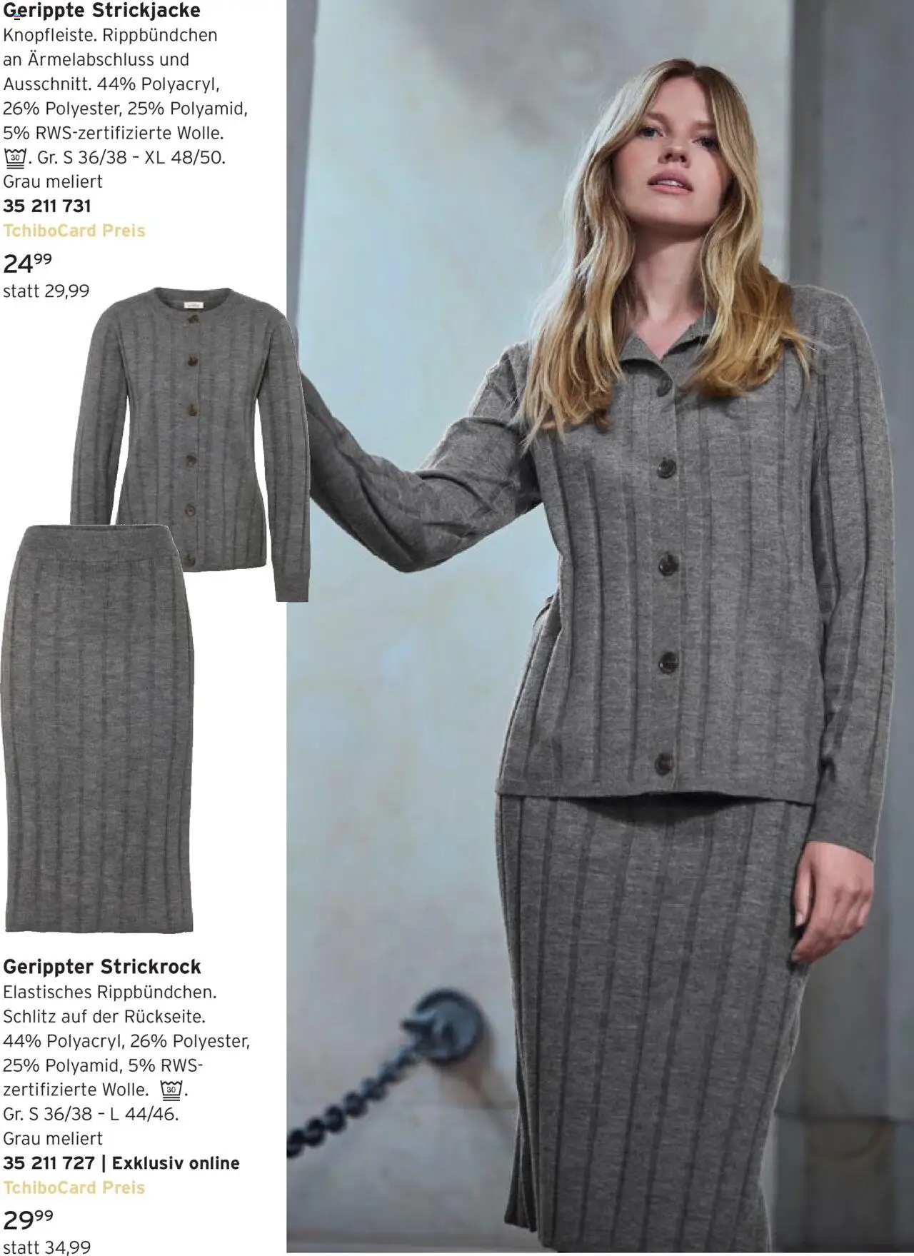 Prospekt Tchibo Winter chic – gültig ab 15.10.2025 | Seite: 10 | Produkte: Strickjacke