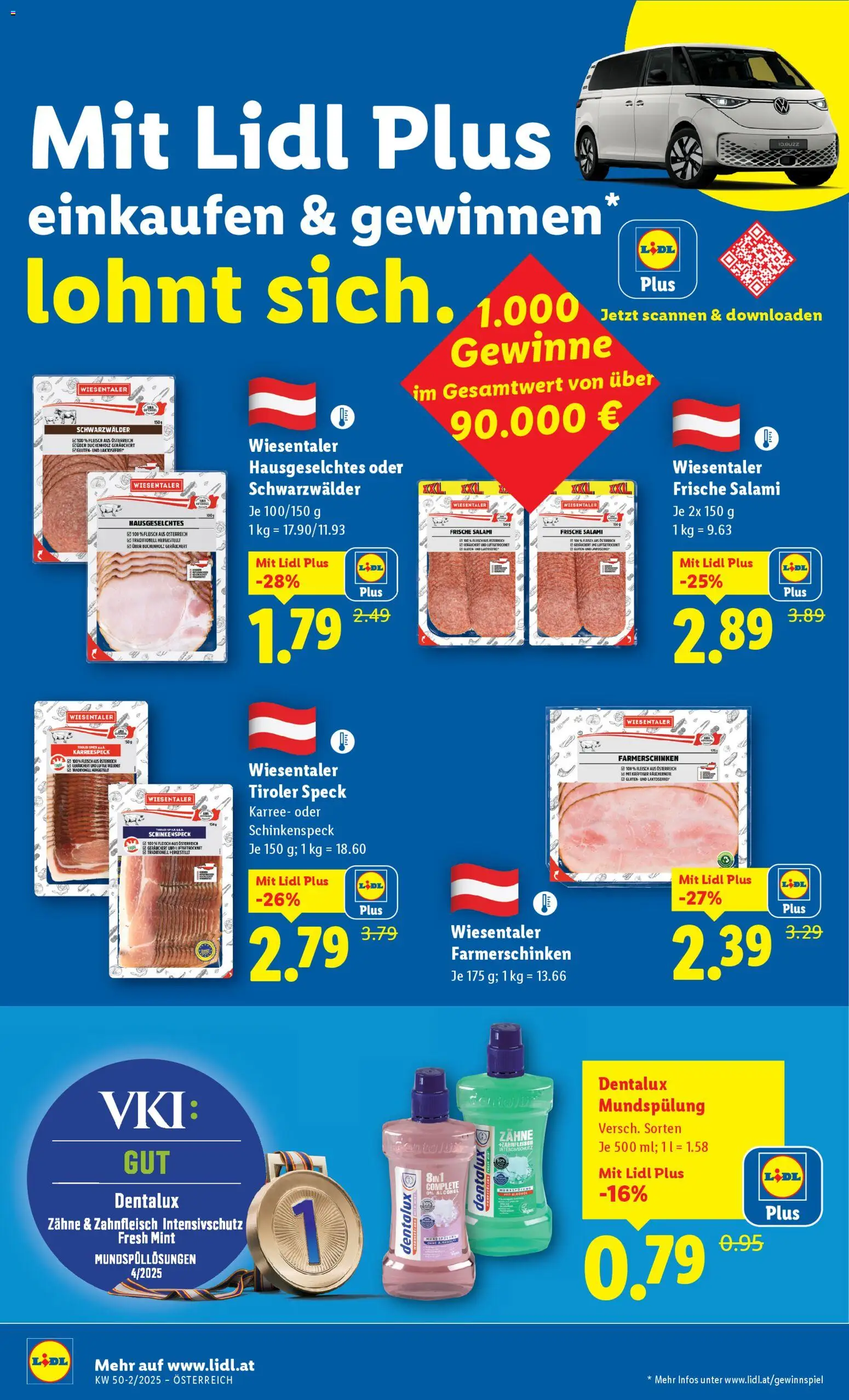 Lidl Flugblatt - Altenmarkt im Pongau, St. Johann im Pongau, Zell am See gültig ab 11.12.2025 | Seite: 20 | Produkte: Salami
