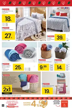 Vista previa Eroski - Ofertón Navidad  válido desde el 27.11.2025 | Página: 58 | Productos: Edredón, Juego de sábanas, Té, Funda